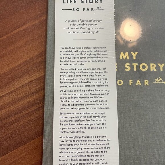 'My Life Story So Far' - Journal - Picture 2 of 4